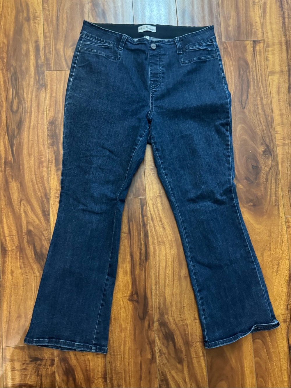NIC+ZOE Dark Blue Women’s Demi Boot Jeans